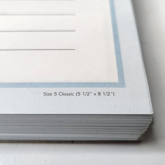 Franklin Covey 365 CLASSIC Daily Planner Pages Undated Blank Inserts Refill Blue - Picture 7 of 8